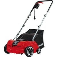 EINHELL GC-SA 1231/1 scarificatore 1200 W 28 L Nero, Rosso rosso/Nero, 1200 W, 31 cm, 9 mm, 300 m², 28 L, 18 cm