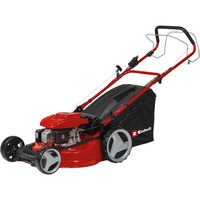 Einhell GC-PM 51/3 S HW-E Tagliaerba a spinta Benzina Nero, Rosso rosso/Nero, Tagliaerba a spinta, 51 cm, 1 L, 70 L, Trazione posteriore, 4 ruota(e)