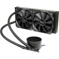 Inter-Tech 88885630, Raffreddamento ad acqua Nero
