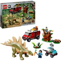 LEGO Missione dinosauro: scoperta dello stegosauro, Giochi di costruzione Set da costruzione, 6 anno/i, Plastica, 420 pz, 788 g