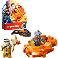LEGO Ninjago Cole vs. Cole Malvagio Attacco Spinner, Giochi di costruzione 