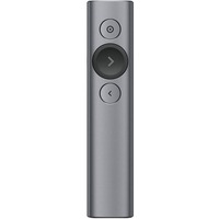 Logitech Spotlight puntatore wireless Bluetooth/RF Grigio Ardesia, Bluetooth/RF, USB, 30 m, Grigio