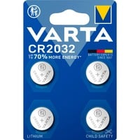 VARTA Pila a bottone al litio CR2032, 3 volt, Batteria 