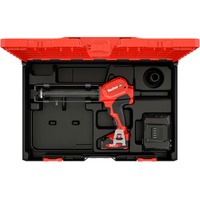fischer Dispositivo di spremitura a batteria FIS DB S Pro, 18Volt, Pistola per silicone rosso/Nero