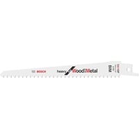 Bosch 2 608 656 258 lama per sega a gattuccio, sega a traforo e sega universale Lama per sega universale Bimetallo 5 pz Lama per sega universale, Truciolare, Epossidico, Profilato, Legno con chiodi, Bimetallo, Acciaio inox, 4,3 mm, 10 cm