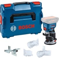Bosch Fresatrice per bordi a batteria GKF 18V-8 Professional solo, 18 volt, Router blu/Nero
