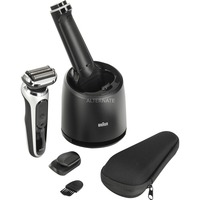 Braun Series 7 - 71-S7200cc, Rasoio argento/Nero