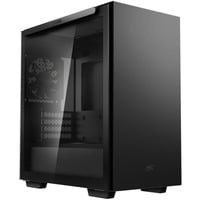 DeepCool MACUBE 110 Midi Tower Nero, Chassis Tower Nero, Midi Tower, PC, Nero, micro ATX, Mini-ITX, Acrilonitrile butadiene stirene (ABS), SPCC, Vetro temperato, Giocare