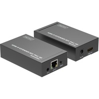 Digitus DS-55517, Estensione HDMI Nero