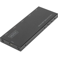 Digitus Ultra Slim HDMI Splitter, 1x4, 4K / 60 Hz Nero