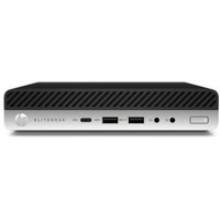 HP EliteDesk 800 G4 MP ricondizionato, Mini-PC Nero/Argento