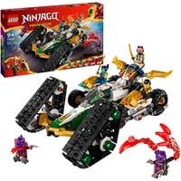 LEGO NINJAGO Cingolato del Team Ninja, Giochi di costruzione Set da costruzione, 9 anno/i, Plastica, 576 pz, 955 g