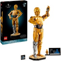 Star Wars 75398 C-3PO, Modellino di Droide da Costruire per Adulti da Collezione, Idea Regalo per Uomo, Donna, Lui o Lei, Giochi di costruzione