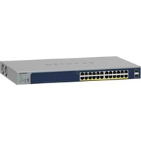 Netgear GS724TP-300EUS switch di rete Gestito L2/L3/L4 Gigabit Ethernet (10/100/1000) Supporto Power over Ethernet (PoE) Blu, Interruttore blu, Gestito, L2/L3/L4, Gigabit Ethernet (10/100/1000), Full duplex, Supporto Power over Ethernet (PoE), Montaggio rack