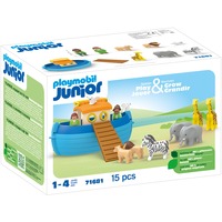 PLAYMOBIL Junior: La mia Arca di Noè da portare, Giochi di costruzione 
