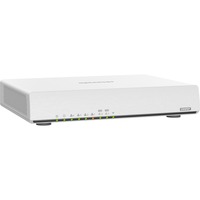 QNAP QHora-301W router wireless 10 Gigabit Ethernet Dual-band (2.4 GHz/5 GHz) Bianco bianco, Wi-Fi 6 (802.11ax), Dual-band (2.4 GHz/5 GHz), Collegamento ethernet LAN, Bianco, Router da tavolo
