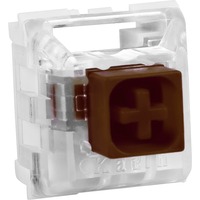 Sharkoon Tactile Kailh Box Brown Interruttori a tastiera marrone/trasparente, Interruttori a tastiera, Marrone, Bianco