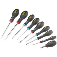 Stanley Set di cacciaviti FATMAX, 9 pezzi, Cacciavite Nero