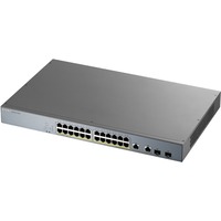 Zyxel GS1350-26HP-EU0101F switch di rete Gestito L2 Gigabit Ethernet (10/100/1000) Supporto Power over Ethernet (PoE) Grigio Gestito, L2, Gigabit Ethernet (10/100/1000), Supporto Power over Ethernet (PoE), Montaggio rack