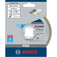 Bosch 2 608 615 132 accessorio per smerigliatrice Disco per tagliare, Lama Disco per tagliare, Pietra, Piastrella, 12,5 cm, Bosch, 2,22 cm, 1,4 mm