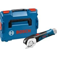 Bosch GUS 10,8 V-LI Professional , Forbici elettroniche blu, senza batteria, senza caricabatterie.