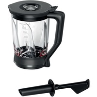 Bosch MUZ9MX2 accessorio per miscelare e lavorare prodotti alimentari, Accessorio frullatore Nero, 1,5 L, Nero, Trasparente, Plastica, Acciaio inossidabile, OptiMUM, VitaPower Series 4, 2,03 kg, 2,4 kg