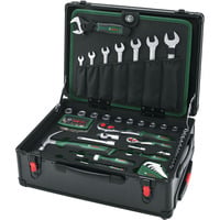 Bosch Set valigetta porta attrezzi con ruote, 119 pezzi, Set di strumenti Nero