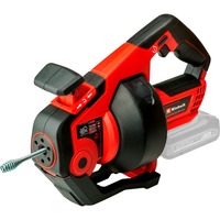 EINHELL Power X-Change Akku-Rohr-Reinigungsgerät TE-DA 18/760 Li-Solo, 18Volt, Dispositivo di pulizia del tubo rosso/Nero