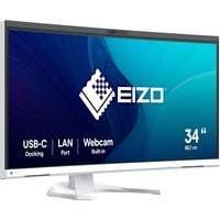 EIZO FlexScan EV3450XC-WT Monitor PC 86,6 cm (34.1") 3440 x 1440 Pixel UltraWide Quad HD LED Bianco, Monitor LED bianco, 86,6 cm (34.1"), 3440 x 1440 Pixel, UltraWide Quad HD, LED, 5 ms, Bianco