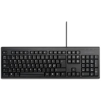 Kensington KB100 EQ tastiera Nero Nero, Full-size (100%), Cablato, Nero