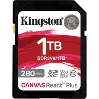 Kingston Canvas React Plus 1 TB SDXC, Scheda di memoria