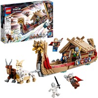 LEGO Marvel Avengers Drakkar di Thor Set da costruzione, 8 anno/i, Plastica, 564 pz, 690 g