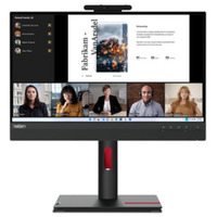 Lenovo ThinkCentre TIO22 GEN5 12N8 ricondizionato, Monitor LED Nero