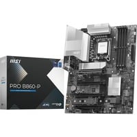 MSI PRO B860-P scheda madre Intel B860 LGA 1851 (Socket V1) ATX Argento, Intel, LGA 1851 (Socket V1), Intel Core Ultra (Series 2), LGA 1851, 256 GB, DDR5-SDRAM