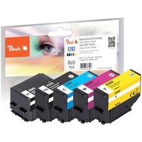 Peach PI200-674 cartuccia d'inchiostro 5 pz Compatibile Resa standard Nero, Ciano, Magenta, Giallo Resa standard, 5 pz, Confezione multipla