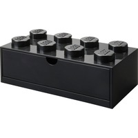 Room Copenhagen LEGO Cassetto da scrivania 8, Scatola di immagazzinaggio Nero