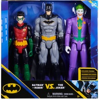 Spin Master DC Comics, Batman e Robin vs. The Joker, Personaggio Action Figure da 30 cm, Giocattoli per Bambini e Bambine, 3+ Anni, Gioco figura DC Comics , Batman e Robin vs. The Joker, Personaggio Action Figure da 30 cm, Giocattoli per Bambini e Bambine, 3+ Anni, 3 anno/i, Multicolore