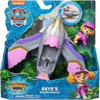 Spin Master PAW Patrol Jungle Pups, Veicolo Falco di Skye, jet giocattolo con personaggio di Skye da collezione, giocattoli per bambini e bambine dai 3 anni in su, veicolo da gioco PAW Patrol Jungle Pups, Veicolo Falco di Skye, jet giocattolo con personaggio di Skye da collezione, giocattoli per bambini e bambine dai 3 anni in su, Veicolo, PAW Patrol, 3 anno/i, Plastica, Grigio, Rosa, Viola
