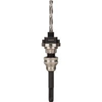 Bosch 2 609 390 590 accessorio per attacco del trapano Adattatore per la sega a tazza Adattatore per la sega a tazza, Nero, Metallico, 1 pz