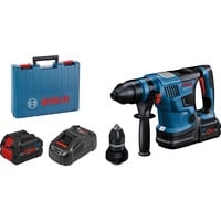 Bosch GBH 18V-34 CF Professional 500 Giri/min SDS-plus 4,9 kg Nero, Blu, Trapano a percussione blu/Nero, Trapano con impugnatura a pistola, SDS-plus, Senza spazzola, Nero, Blu, 1,3 cm, 500 Giri/min