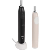 Braun iO Series 2 Adulto Spazzolino a vibrazione Nero, Rosa, Spazzolino da denti elettrico Nero, Adulto, Spazzolino a vibrazione, Cura quotidiana, Sensibile, Super sensitive, Nero, Rosa, 2 min, Rotondo
