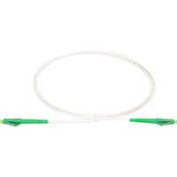Digitus Cavo patch in fibra ottica simplex, rinforzato in acciaio, monomodale, LC/APC > LC/APC bianco