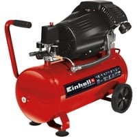 EINHELL TC-AC 420/50/10 V compressore ad aria 2200 W 420 l/min rosso/Nero, 420 l/min, 10 bar, 2200 W, 41,8 kg