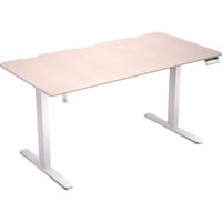ENDORFY Atlas L Electric, Scrittorio di gioco beige chiaro/Bianco
