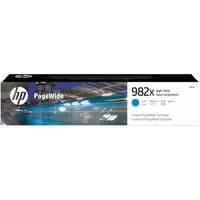 HP Cartuccia ciano originale ad alta capacità PageWide 982X, Inchiostro Resa elevata (XL), Inchiostro a base di pigmento, 16000 pagine, 1 pz