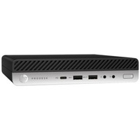 HP ProDesk 600 G5 ricondizionato, Mini-PC Nero/Argento
