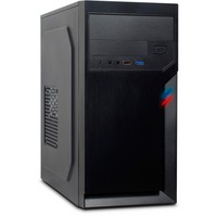 Inter-Tech IT-6502 Romea Micro Tower Nero, Chassis Tower Nero, Micro Tower, PC, Nero, uATX, 14 cm, 29 cm