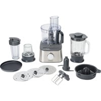 Kenwood MultiPro Compact+ FDM316SS robot da cucina 800 W 2 L Grigio Bilance incorporate argento, 2 L, Grigio, Pulsanti, Manopola, 1,2 L, Plastica, Metallo