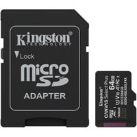 Kingston SDCS3/64GB, Scheda di memoria Nero