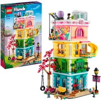 LEGO Friends 41748 Centro Comunitario di Heartlake City, Modular Building con Studio d'Arte e di Registrazione, Sala Giochi, Giochi di costruzione Modular Building con Studio d'Arte e di Registrazione, Sala Giochi, Set da costruzione, 9 anno/i, Plastica, 1513 pz, 2,33 kg